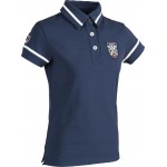 Equi-Theme Equit'M Jersey polo shirt short sleeves Navy Equi-Theme Equit'M Jersey polo shirt short sleeves Navy