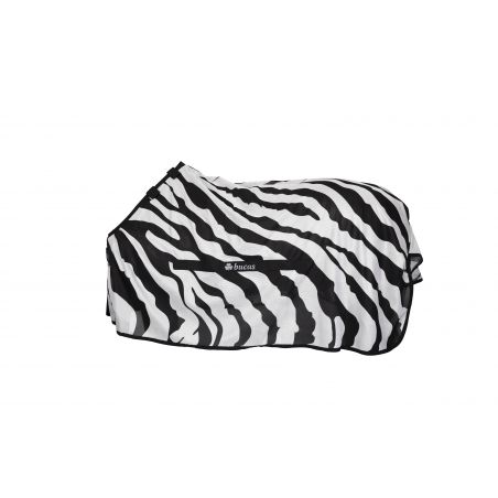 Couverture anti-mouches Bucas Buzz-Off Zebra avec couvre-cou