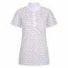 Polo en tech Imperial Riding Roxy AOP - Blanc