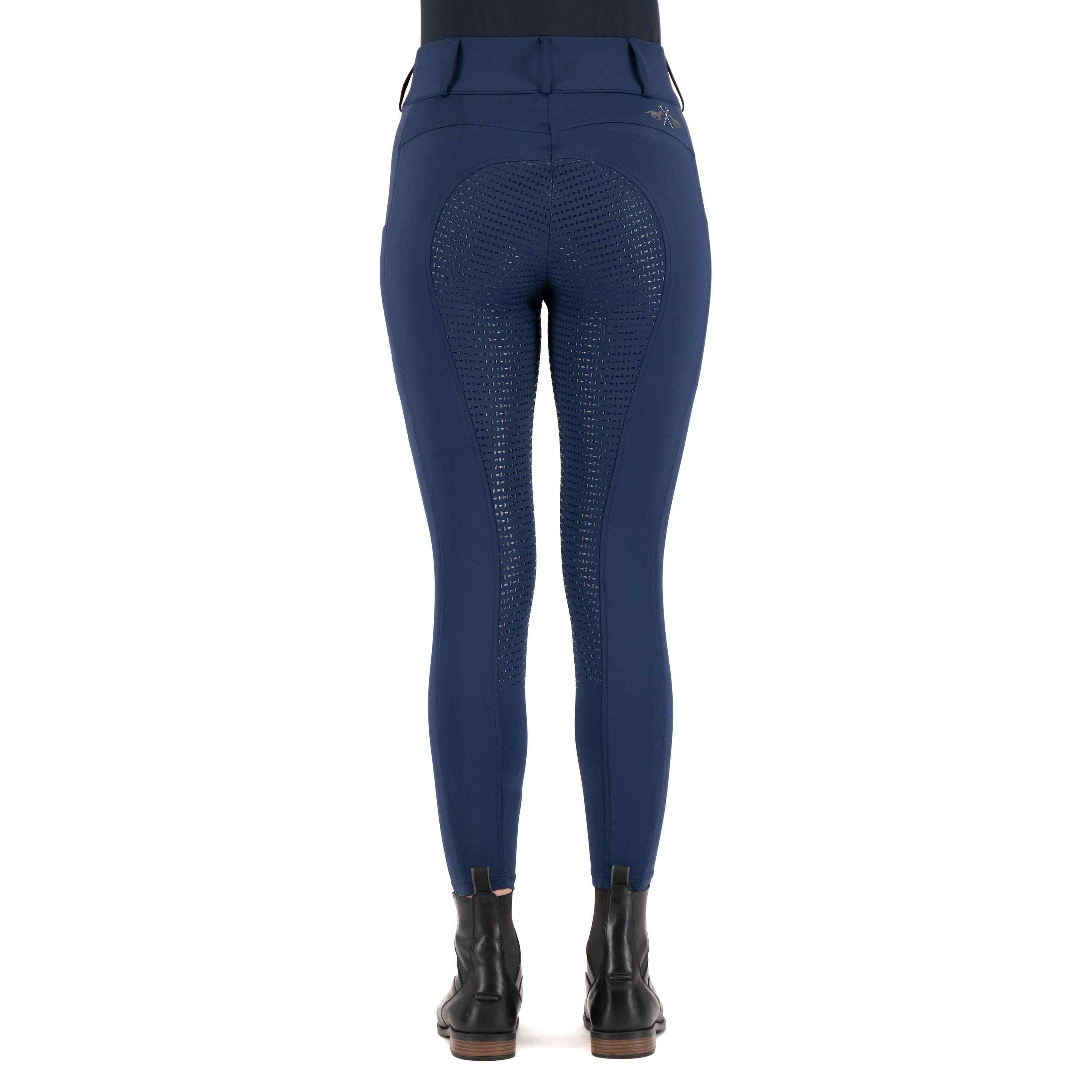 Legging d'équitation HV Polo Evi FullGrip Marine Bleu marine