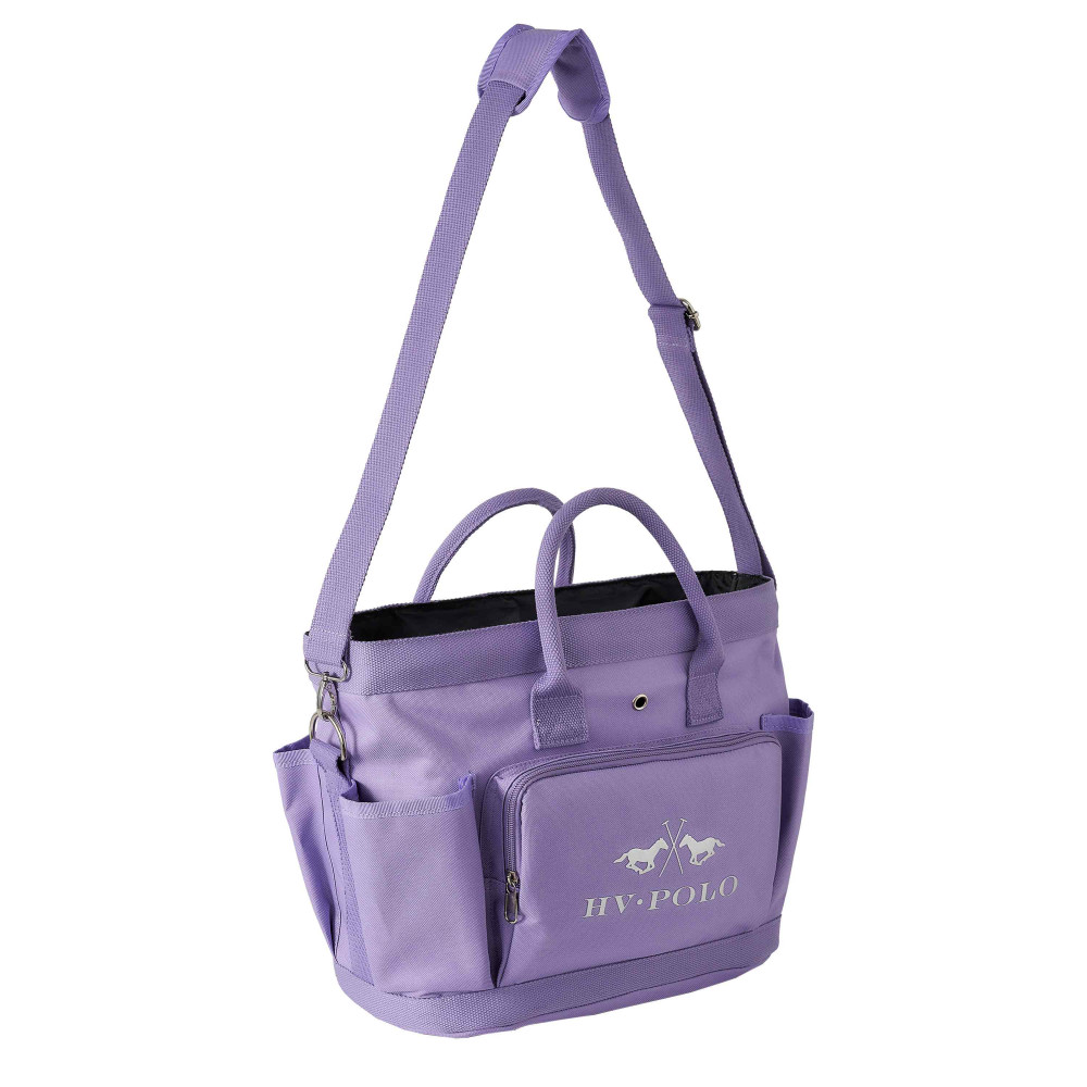Sac De Toilettage HVP Jonna - Tissu Polyester Avec Revêtement PVC - Bleu Marine - Dimensions ~43x21x29 Cm - Imperméable Et Pratique
