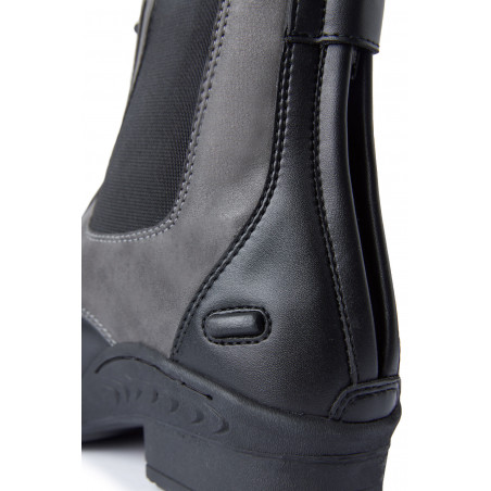 Boots bicolores Horze Kilkenny femme Noir / gris
