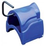 Porte-selle Saddle Box roulant Bleu