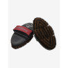Brosse LeMieux Flexi crin de cheval - Noir / rouge