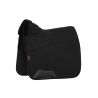 Tapis Amortisseur LeMieux Merino+ Lined Suede Dressage Square - Noir / noir