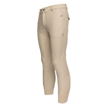 Pantalon d'équitation sans couture fond intégral homme KLkoa Kingsland