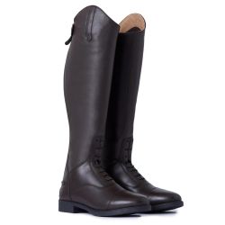 Rover bottes style campagne – Noir, cuir PU