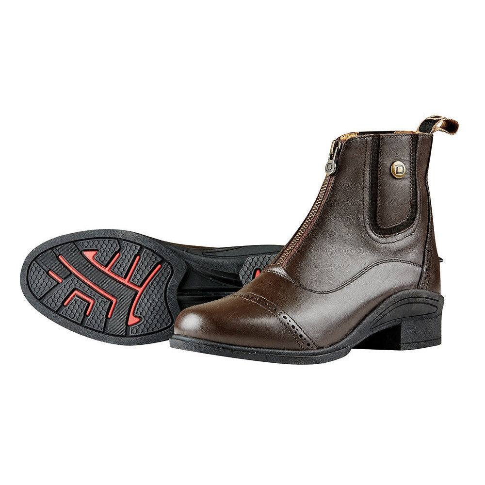 Bottes équitation Femme Bottes D'équitation Dublin Altitude - Femme - PU Grainé - Semelle RCS Confort - Tige Intégrée Stable Chaussures équitation Tige Haute