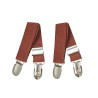 Clips de jodhpur élastiques Dublin - Marron
