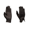 Gants d'équitation Dublin en maille pailletée - Noir