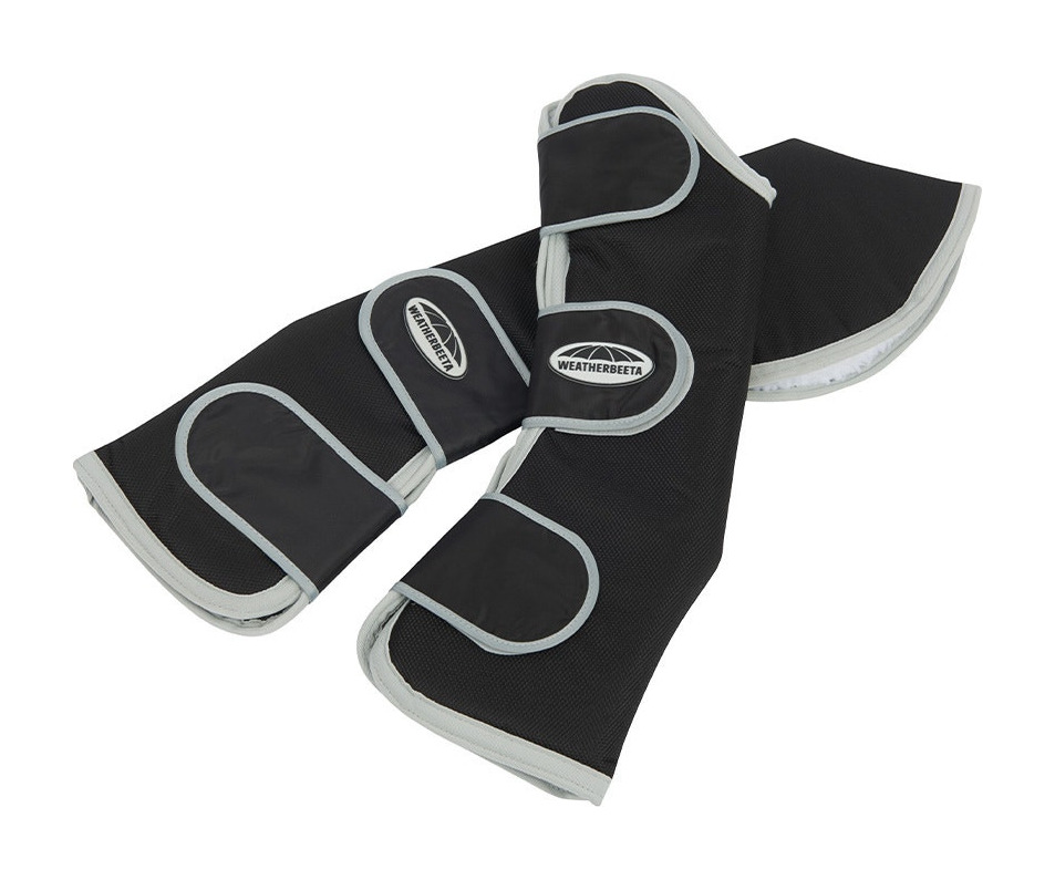 Guêtres de transport Weatherbeeta Wide Tab Noir / argent Guêtres de transport Weatherbeeta Wide Tab Noir / argent