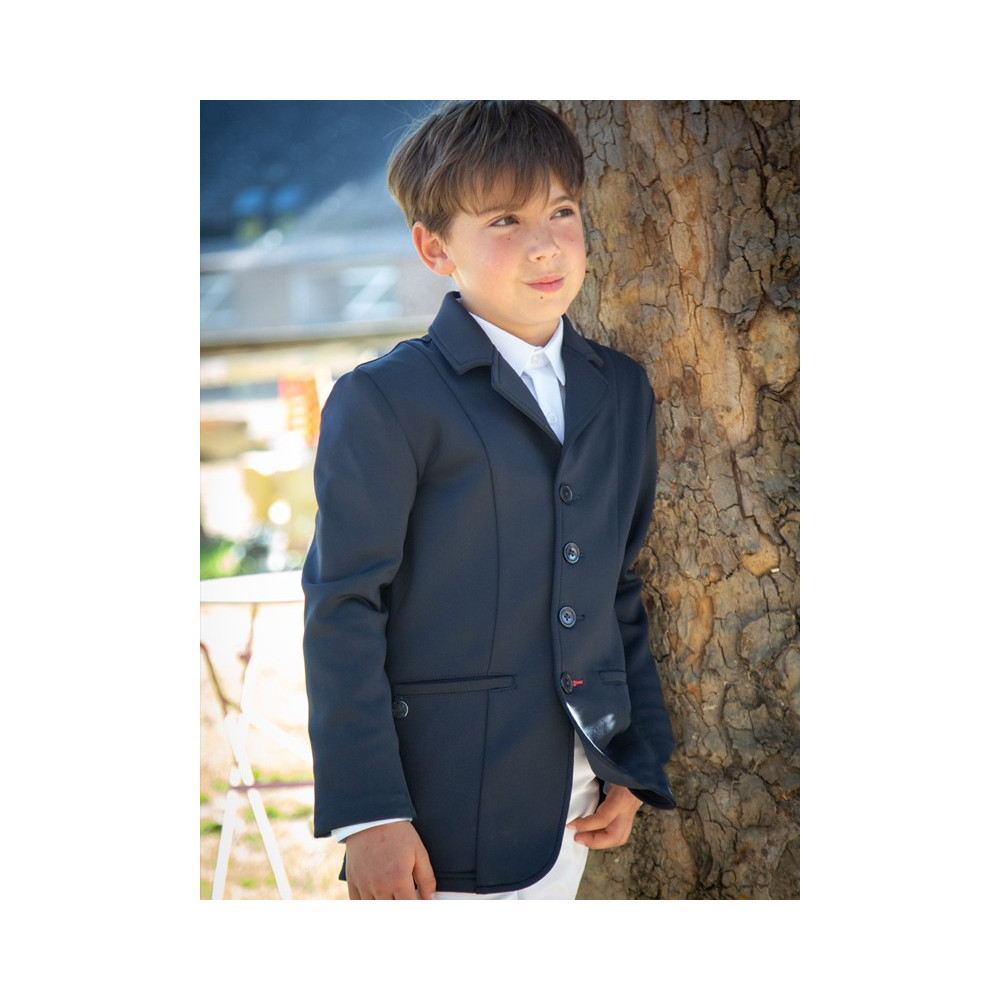 Veste De Compétition équitation Junior – Equetech – Jersey Luxe – Neuf