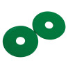Rondelles de mors Korsteel - Vert