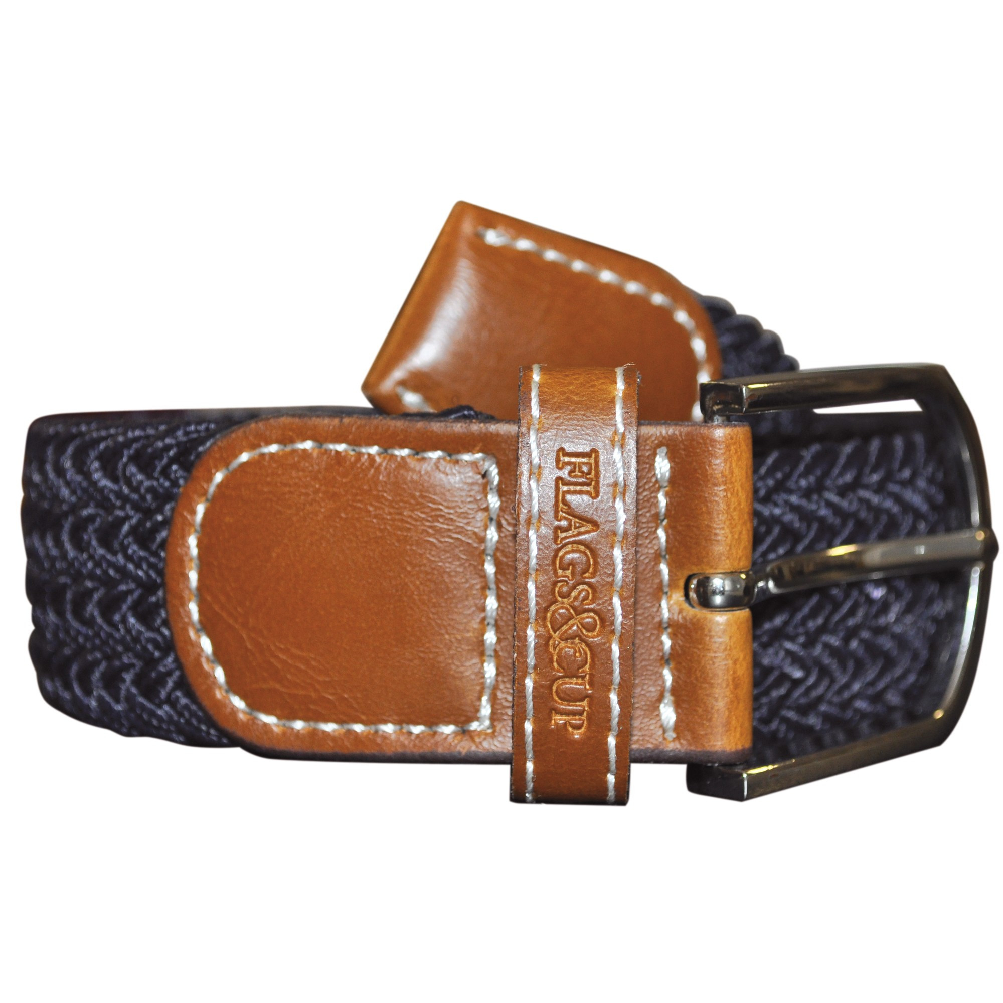 Ceinture Elastique SONORA Flags & Cup Bleu électrique