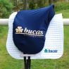 Housse de selle Bucas - Bleu marine / argent