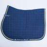 Tapis de selle Bucas Max CSO - Bleu marine / or