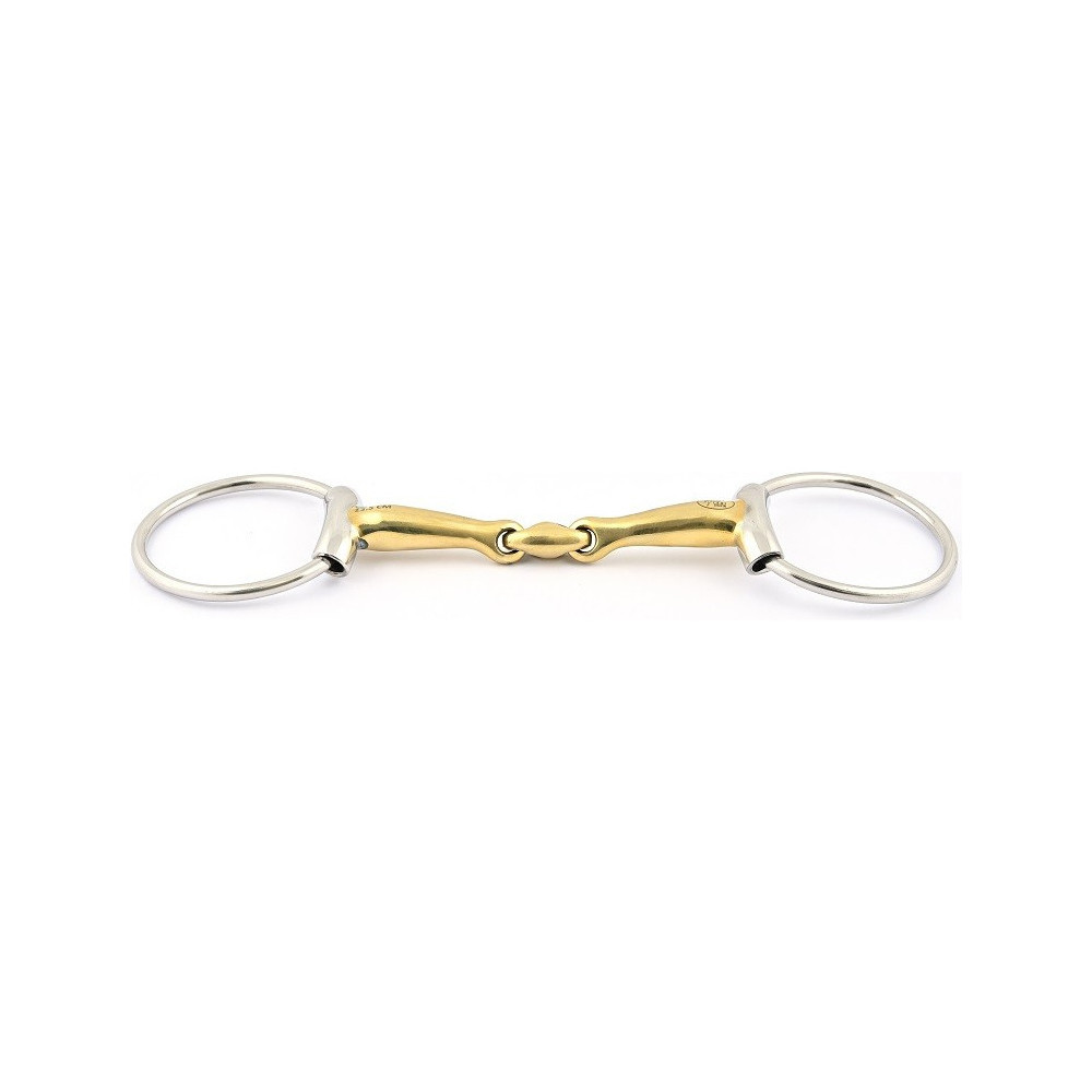 Mors Baucher à Joues Suspendues AK - Argent Allemand - Pour Chevaux Forts - Dressage - Taille 6.00''