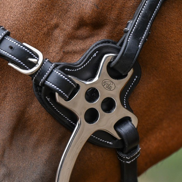 Protections Jump'In pour hackamore 0093 Havane Marron