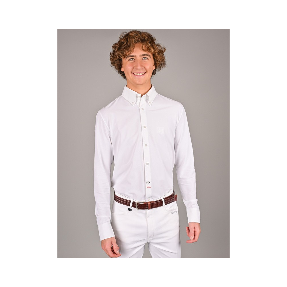 Chemise De Compétition Homme Lemieux Blanche – Taille XXL – Neuve Avec étiquette