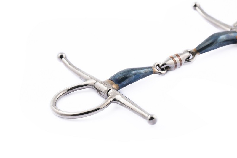 Mors Jump'In blue steel à aiguilles double brisure