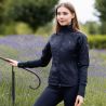 Veste matelassée légère Horze Zoe femme - Bleu marine