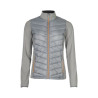Veste matelassée Prag Style HKM - Gris / or rose