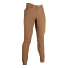 Pantalon HKM Marrakesh fond 1/1 en silicone - Marron clair