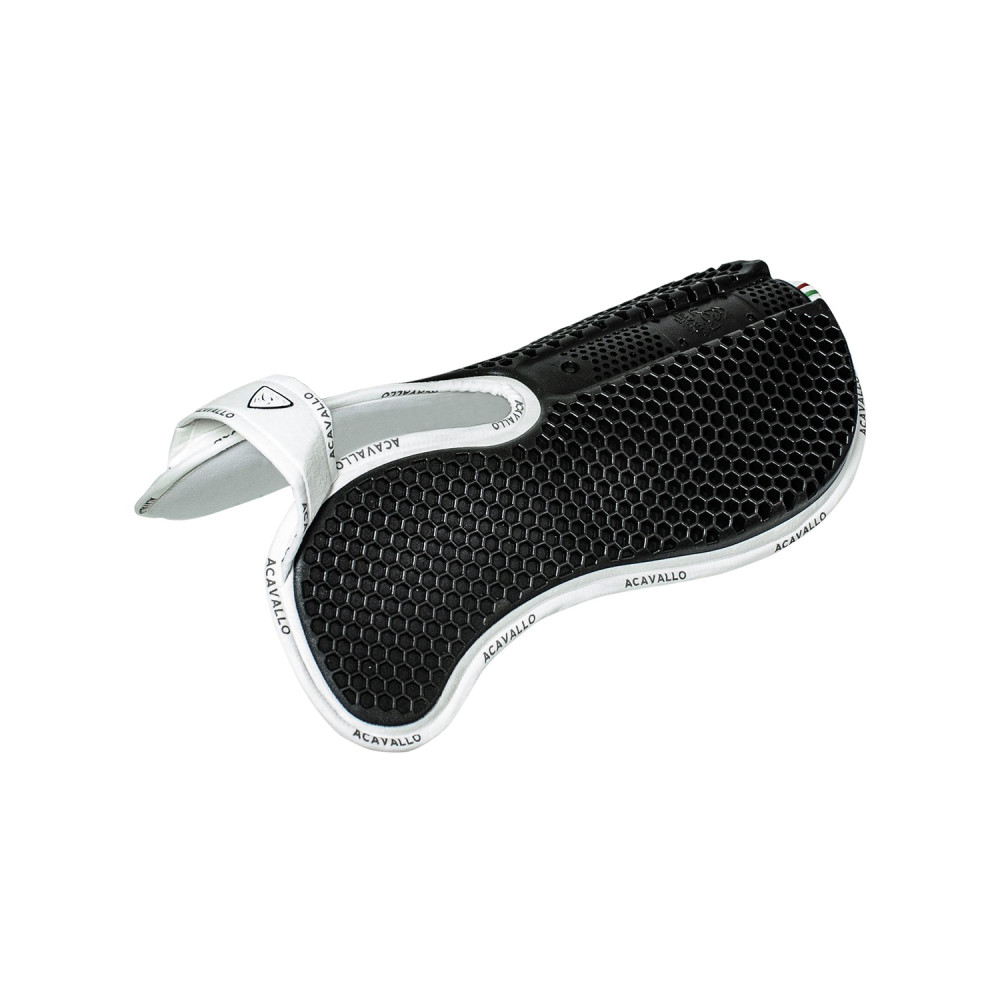 Acavallo Mousse à mémoire de forme Demi-Pad & Rear Riser - Marron