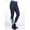 Pantalon Bloomsbury fond intégral en silicone HKM - Bleu foncé