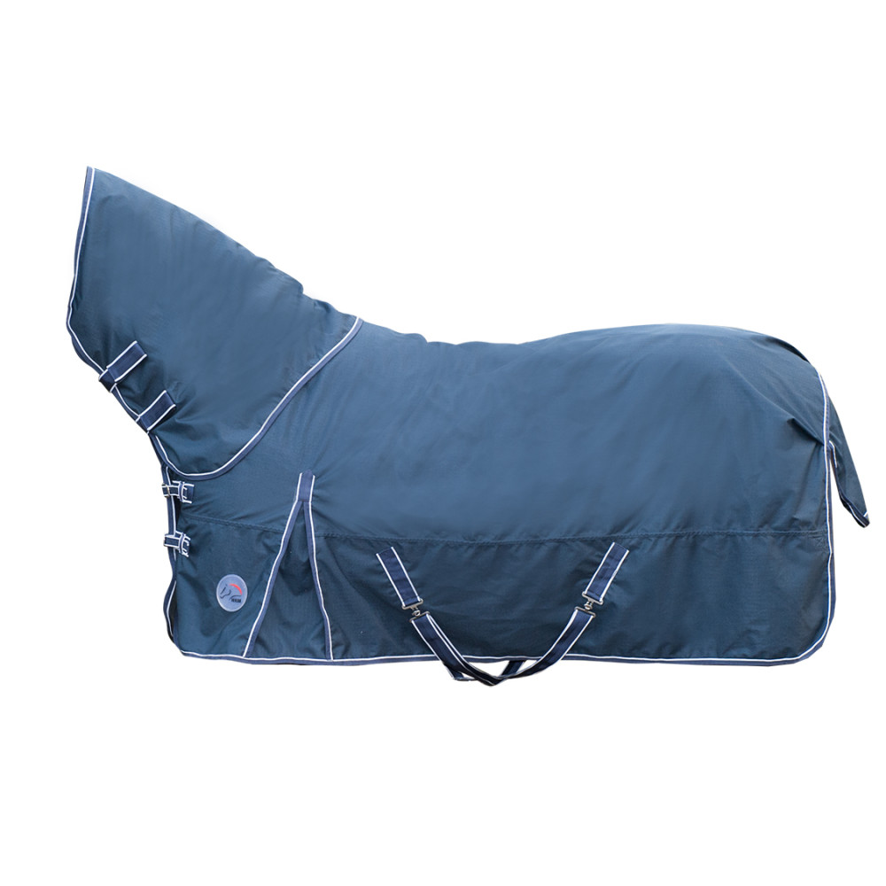 Couverture De Pluie HKM Imperméable Avec Doublure Polaire - Pour Cheval - Taille Haute - 600D