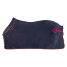 Couverture de box en polaire avec col rembourré 800g Acavallo - Marine / bordeaux