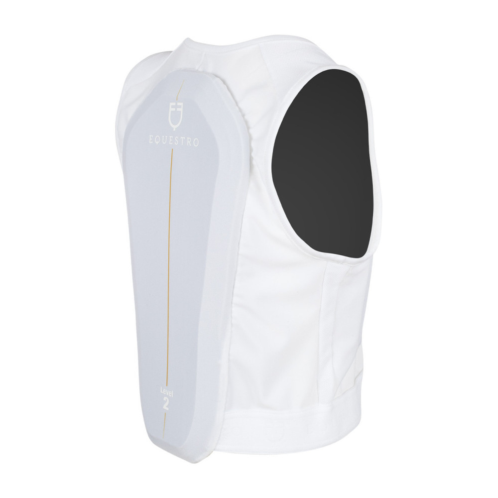 Gilet De Protection Harry Hall Zeus Pour Enfant – Niveau 3 BETA, Mousse Légère, Maille Aérée Et Bandes Réfléchissantes