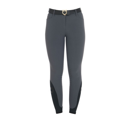 Pantalon ajusté avec grip femme avec logo Zenda Equestro