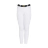 Pantalon ajusté enfant Amani Equestro - Blanc