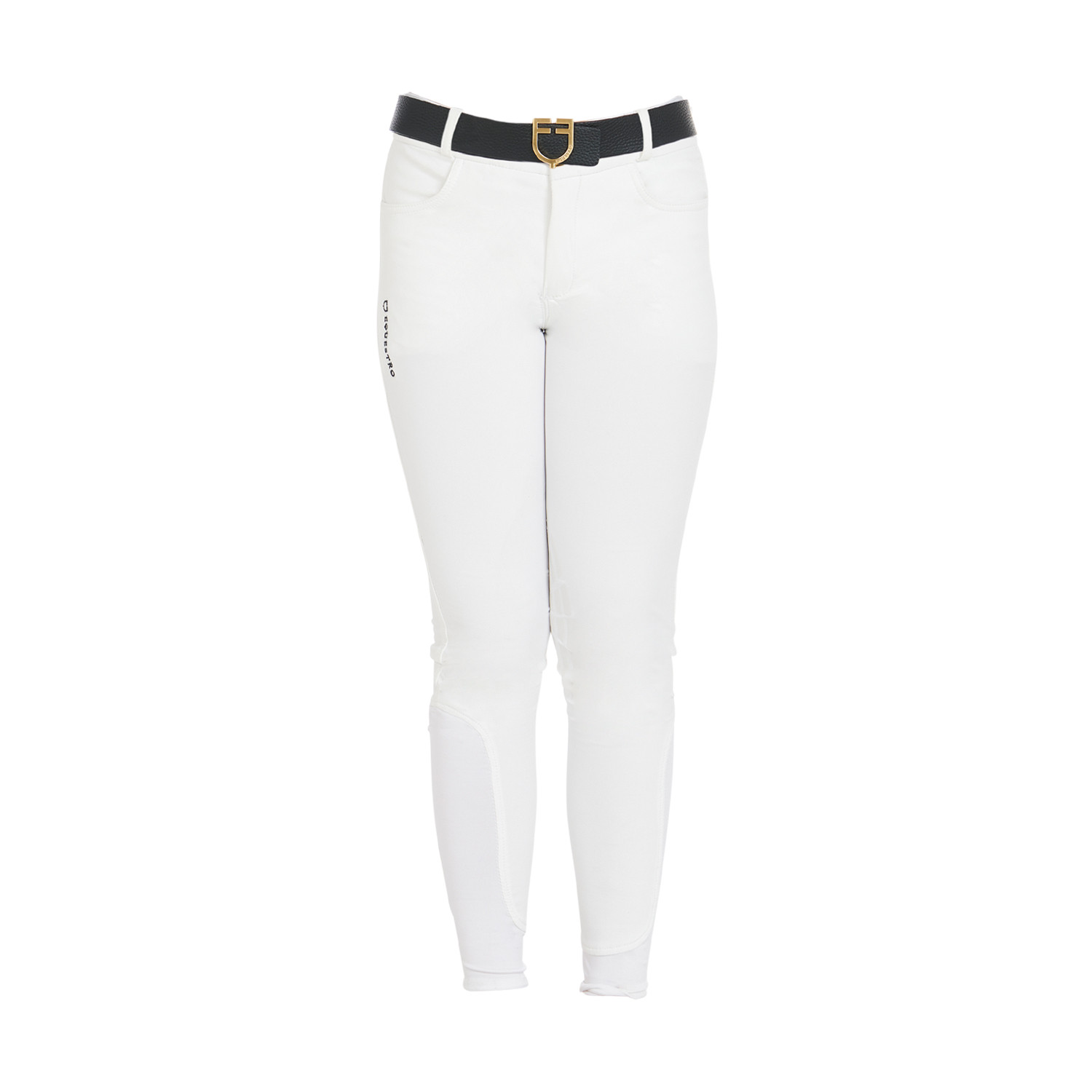 Pantalon enfant en tissu technique Equestro Blanc