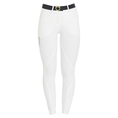 Pantalon femme avec grip genou en tissu technique Clio Equestro