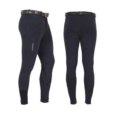 Pantalon homme Zeus avec grip genou en coton stretch Equestro