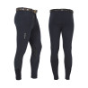 Pantalon homme Zeus avec grip genou en coton stretch Equestro - Marine