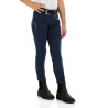 Pantalon jodhpur enfant Leilani en matériau stretch Equestro - Marine