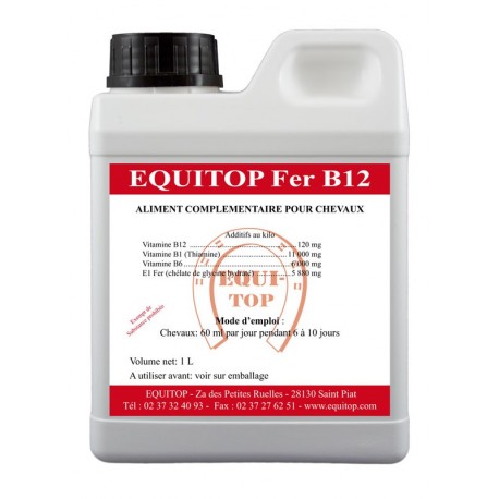 Natuur Baby spreiding Iron B12 Equi-Top - supplement for sport horses