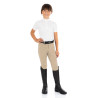 Pantalon Kasumi enfant en matériau stretch Equestro - Beige
