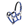Licol en nylon White Trim Equestro - Royal / noir