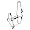 Licol en nylon avec longe Elegance Equestro - Blanc