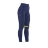 Legging ajustés en tissu technique stretch femme Kao Light Equestro - Marine / jaune