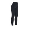 Legging ajustés en tissu technique stretch femme Kao Equestro - Noir / noir
