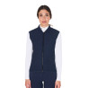 Gilet ajusté en tissu technique femme Equestro - Marine blazer