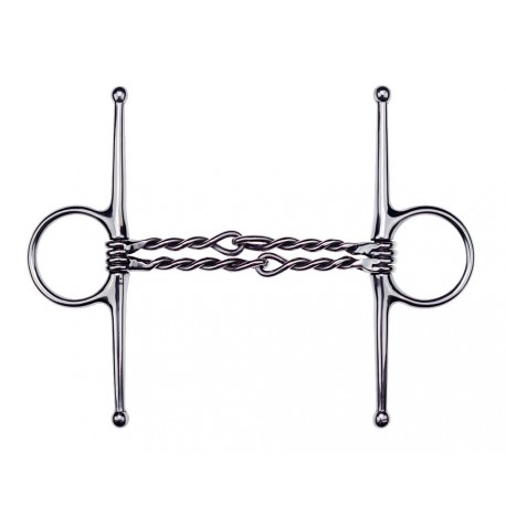 Feeling Double Twisted Wire Ring Snaffle 