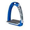 Étriers Arena Aluplus Junior 10,5 cm Acavallo - Bleu