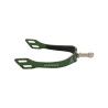Éperons Arena Aluplus 2.0 avec col interchangeable Acavallo - Vert chasseur