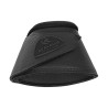 Cloches en cuir écologique avec fermeture velcro Acavallo - Noir
